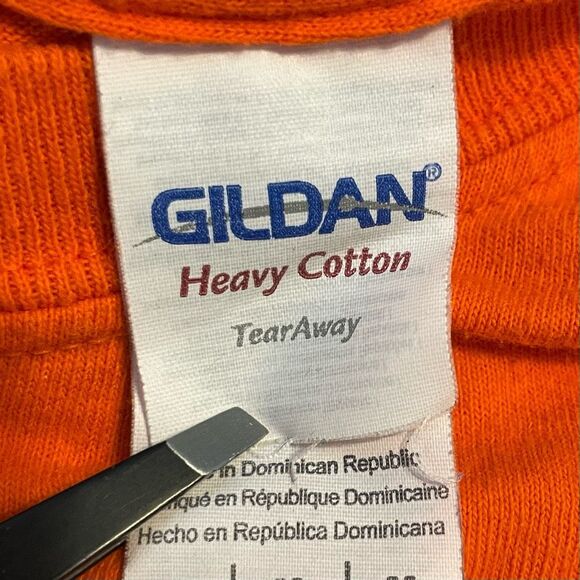 Virginia Tech Graphic Tee Shirt Orange Maroon Hokie Nation College Football - Picture 4 of 6